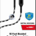 ZGEAR 10 Foot Braided Sync & Change Cable