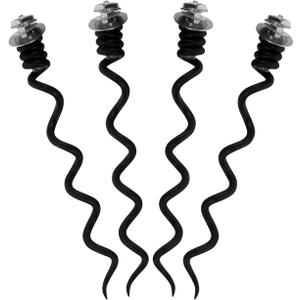 4pcs Metal Corkscrew Spiral Replacement for Wine Opener Kit and Precision Design for Easy Installation and Repairing Various Bottle Caps