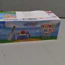 My First Cricket Kit | Cotton Soft Plush Toy | Gift Baby and Infant 0+ Months | 3 Soft Sensory Cricket Balls  Rattle, Crinkle, Squeaker & 1 Rainbow Rattle Cricket Bat | Safe, Fun, Educational