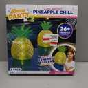 Lumi Bright Pineapple Chill Pool Lights. Inflatable Pineapples Provide Up To 26 Hours Of Soft Light As They Gently Float Throughout The Pool Creating That Just Right Ambiance. Contents 2 Inflatable Pineapples, 2 Dual LED Light Modules, 1 Repair Patch