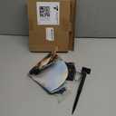 Lighted Christmas Garden Flag 22x13, 8 Modes Double Sided Solar Christmas Decorations Outdoor LED Navidad Flag, Yard Decorations for Xmas Patio Lawn Porch (Snowman Multicolor)