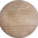 dwellington Large Round Wood Risers for Display, 12" Decorative Rustic Farmhouse Cake Stand Pedestal Tray for Home and Kitchen Decor