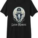 Legion Of Mary Our Lady Catholic Premium T-Shirt (Black, XL)