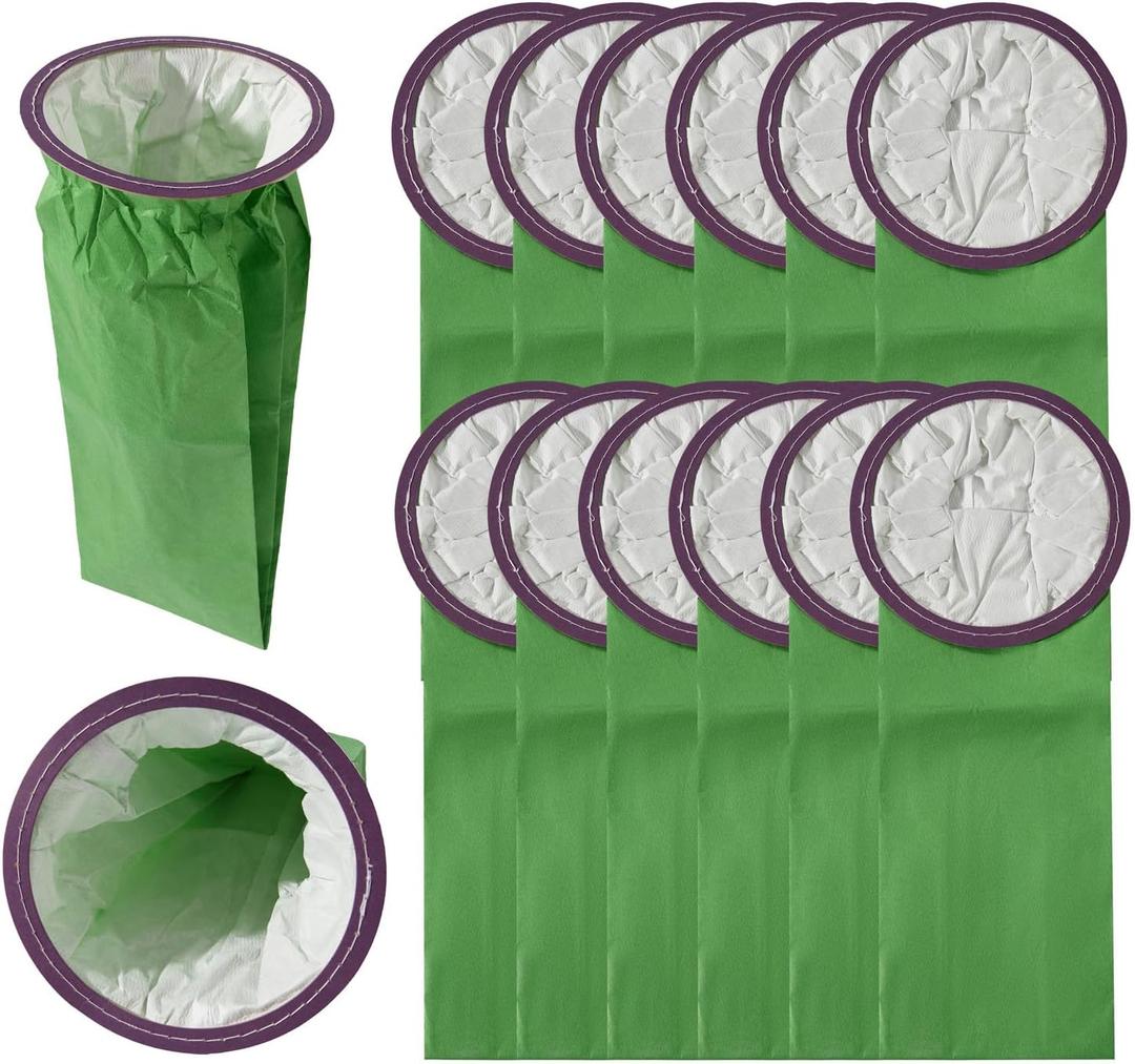 CF Clean Fairy 15pack Vacuum Bags Compatible with ProTeam Aviation Vac QuietPro BP & Super QuarterVac Models Replacement for Part #100431 6Qt Intercept Micro Filter Bag
