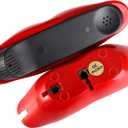 Red Mouth Telephone, Wired Novelty Cute Sexy Lip Phone, Gift Real Corded Cartoon Shaped Landline Phone Desk Corded Phones for Home Hotel Office Shop Party Decor