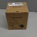 SetSail Toilet Brush and Holder, Self Closing Lid Toilet Bowl Brushes Holder and Extra Long Handle Ventilated Toilet Brush Set for Bathroom Cleaning, Nylon Bristles, Black (1 pack)