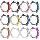 [12 Pack] Compatible with Galaxy Watch 4/5 40mm Screen Protector Bumper Case Soft TPU Protective Case for Samsung Galaxy Watch 4/5 (12-Colors)