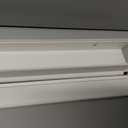 FoldTier 1-3/4 x 32 Adjustable Double Bubble Door Sweep Bottom of Door, Under Doors Seal for Exterior Doors, Energy Efficient Draft Stopper, Slide to Install, Blocks Dust/Insects/Noise(White)