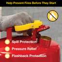 Eagle 5 Gallon Type I Red Safety Gas Can for Gasoline