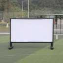 SAYOK Outdoor Inflatable Movie Screen 120 Inch - Projection TV Screen for Home Backyard/Garden/Pool Parties-Inflatable Projector Screen Film Screen for Front and Rear Projection