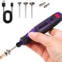 Pool Cue Tip Shaper & Electric Cue Tip Grinder, Professional Cue Stick Tool Kit for Billiards Enthusiastsm, Portable Pool Cue Tip Repair Kit  Perfect for Home and Club Use