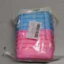 Pawfly 10 Pcs Cage Cups Hanging Plastic Bird Cage Feeders with Hooks 10 oz Rabbit Feeders for Cages Rabbit Food Bowls Waterers Bunny Cage Feeding Dishes for Small Pets Parrots Hamsters Guinea Pigs