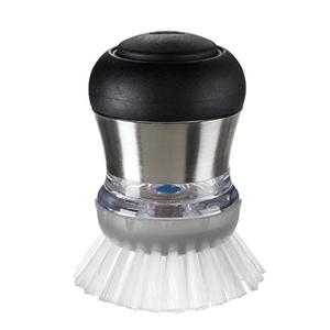 OXO Steel Soap Dispensing Palm Brush