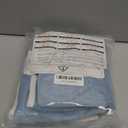 Utopia Towels 3 Pack Premium Unisex Adult Bibs for Elderly Women Men, Waterproof Bib for Eating, Adjustable and Washable (Blue)