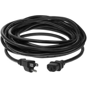 25ft 16 AWG Universal Power Cord - IEC320 C13 to NEMA 5-15P SJT 13A