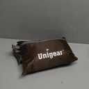 Unigear Hexagon Hammock Rain Fly,15x14FT/12x10FT Multifunctional Waterproof Camping Tarp,Lightweight and Compact Tent Tarp for Backpacking, Hiking, Traveling (Brown)