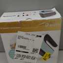 9-Speed Digital Hand Mixer Electric, 400W Powerful DC Motor, Hand Mixer Electric Handheld with Snap-On Storage Case, 5 Stainless Steel Accessories, Beaters, Dough Hooks, Whisk(Red/White)