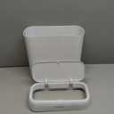 funest Bathroom Small Trash Can with Lid,10L / 2.7 Gallon Slim Garbage Bin Wastebasket with Press Top Lid for Bedroom,Rv,Office,Kitchen,Craft Room (2.7 Gal)