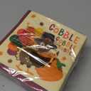 Thanksgiving decorations, Disposable Paper Napkins for Autumn Party Decorations and Thanksgiving Party Decorations, 50 Pack, Turkey Design