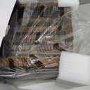 Knife Display Case, Knife Collection Display Holder with Glass Lid, 3-Layer Wooden Pocket Knife Case with Drawers (Walnut)