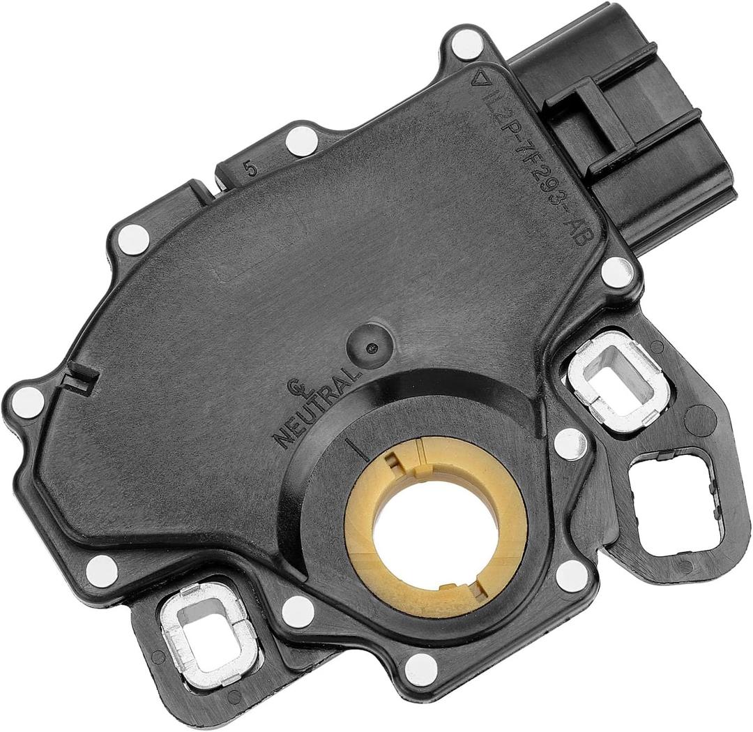 F7LZ7F293AA Automatic Transmission Neutral Safety Position Switch for Ford F150 F250 E150 E250 E350 E450 Ranger Explorer Expedition Mustang Mazda Lincoln Replace# 5L2Z7F293AA, F5LP7F293AA