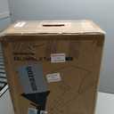 UPPAbaby RumbleSeat V3 Second Lower Seat - Compatible with Vista V2 and Vista V3 - All-Weather Seat + Magnetic Buckle Adapters Included - Jake (Charcoal/Carbon Frame/Black Leather)