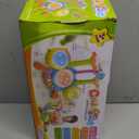 Kids Drum Set for Toddlers 1-3 Musical Baby Toys for 1 Year Old Boy Gifts Montessori Baby Girl Toys with Microphone Light Up Learning Toys Birthday Gifts for Infants 6 9 12 18 Months Toddler Age 1-2