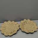 Flower Woven Dish 10" 2 pcs