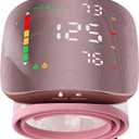 Wrist Blood Pressure Monitors for Home Use with Curved Screen, Rechargeable Bp Machine, One-Button Switch Voice and User, Easy to Use, 5.31-9.25inch Bp Cuff, with Storage Case Bp Monitor
