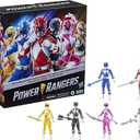 Power Rangers Mighty Morphin Multipack 12-inch Action Figure 6-Pack, Toys with Accessories for Kids 4 and Up 