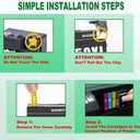 4 Pack 950XL 951XL Ink Cartridges Combo Pack Replacement for HP 950 951 Ink Cartridges for HP OfficeJet Pro 8100 8110 8600 8610 8615 8616 8620 8625 8630 8640 8660 251DW 276DW 271DW, (BK, C, M, Y)