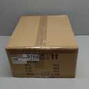 15.74" Black and Gold Semi Flush Mount Ceiling Light Fixture 4-Lights Dining Room Light Fixtures Modern Farmhouse Glass Ceiling Lights Flush Mount for Foyer Hallway Entryway Kitchen E12