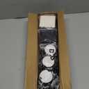 ENJOYBASICS 2 Pack Adjustable Spring Tension Curtain Rods 32 to 66 Inches, Stainless Steel Matte Black Shower Rod No Drilling for Window, Bathroom, Closet, Room Divider, 7/8" Diameter