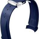 Wentokye Curved End Rubber Strap Compatible with Omega Rolex Tudor SEIKO 20mm 22mm Watch，Seamaster Speedmaster Diver 150M 300M 600M Omega X Swatch Moonswatch Watch Replacement Band Men Women