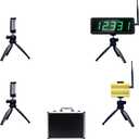 YZ Battery Powered Wireless Laser Timer for Sprints Race Clock Racing Timer Stopwatch Electronic Bike Speed Training Skating Track Field Timer Motorcycle