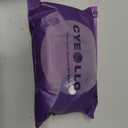 2 x cyeollo Dog Fleece Sweater Turtleneck Coat with Adjustable Strap, Purple S