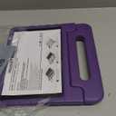 Bolete Kids Case for Onn 10.1 Tablet Case 2024 Gen 4 (Model:100135925),Kidfriendly Shockproof Soft EVA Adjustable Stand Cover for Onn Tablet 10.1 Inch 2024, Purple