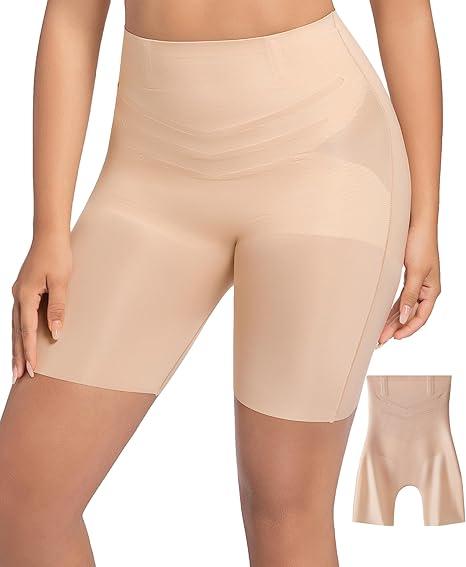 Zoyten Shapewear Tummy Control Shorts for Women, Comfort High Waisted Body Shaper, Seamless no Rolling Thigh Slimmer S