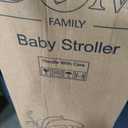 Dream On Me Vista Moonwalk Baby Stroller, Lightweight Travel Umbrella Stroller with Compact Fold, Smooth Ride Wheels, Multi-Position Recline, Spacious Storage Basket with Cup Holder, Light Gray