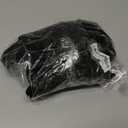 Breast Pillow  Soft 100% Cotton, Breast Pillow for Side Sleepers, Anti-Wrinkle Chest Support, Adjustable Strap, Breathable Fabric (Black)