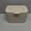 KAZAI. Compost Bin Kitchen 'Elin' | 1.2 GAL / 4.5L Countertop Compost Bin with Lid & Carbon Filter | Odor-Free, Dishwasher Safe, with Inner Bucket | Small Indoor Kitchen Composter | Taupe