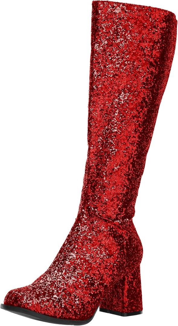 Ellie Shoes Women's Gogo-g Boot, Red, Size: 9