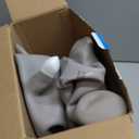 ZOOJOY Bouncy Horse Animals Hopper,Inflatable Bouncing Horse Jumping Animals for Toddlers,Ride On Hopping Toys for Girls/Boys,Great Gift W/P (Grey)