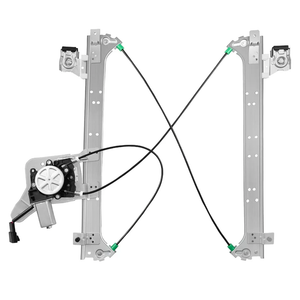 Rear Passenger Side Power Window Regulator with Motor (2 Pins) Fit for 2001-2006 Chevrolet Silverado 1500 3500, Avalanche Suburban GMC Sierra 1500 2500 3500 Yukon XL Cadillac Escalade, 741-579