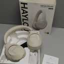 HAYLOU S35 Noise Cancelling Bluetooth Headphones, LDAC Hi-Res Audio, Bluetooth 5.2 Multipoint Connect, 40H ANC Playtime, Clear Call,Wireless Over Ear Headphones