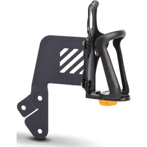 Savadicar Door Cup Holder Compatible with Jeep Wrangler (JL) & Gladiator (JT) 2018-2025, Fit Standard Bottles 2.2 to 3.1 Inch, Extension Accessories for Jeep, Right Side, Black