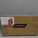 Camco Wrap Around RV Step Rug - for Manual & Electric RV Steps - Easy Install, No Tools Required - Fits 18" Wide RV Steps - Weather-Resistant (42925)