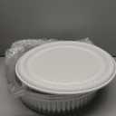 16 Inch Clear Round Plastic Dome Lid  Durable Disposable Dome Cover for Serving Trays, Platters, Cakes, Pastries, Parties, Events, Catering, and Buffets (5)