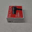 REVLON Travel Hair Dryer | Salon-Style Blowouts, Lightweight Design, 1875 Watts for Fast Drying with 2 Heat & Speed Settings for Drying and Styling Flexibility (Black)