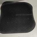 Ergonomic Silicone Seat Cushion, Black, Pain Relief Support for Office, Car, Wheelchair, Coccyx, Sciatica, Lumbar Support Breathability Seat Cushion